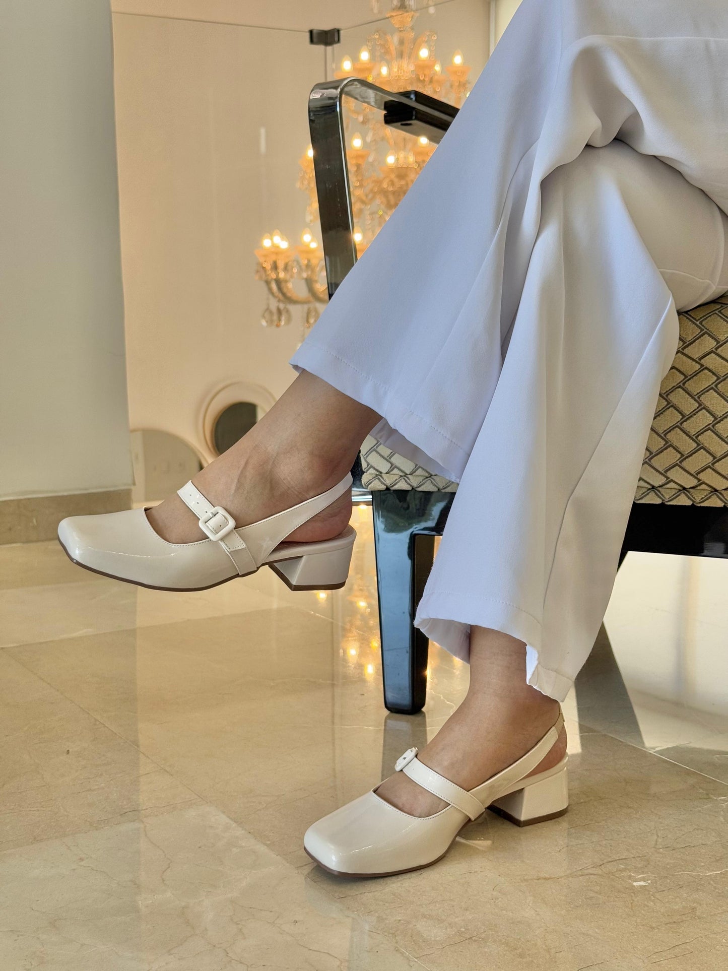 tacones correa