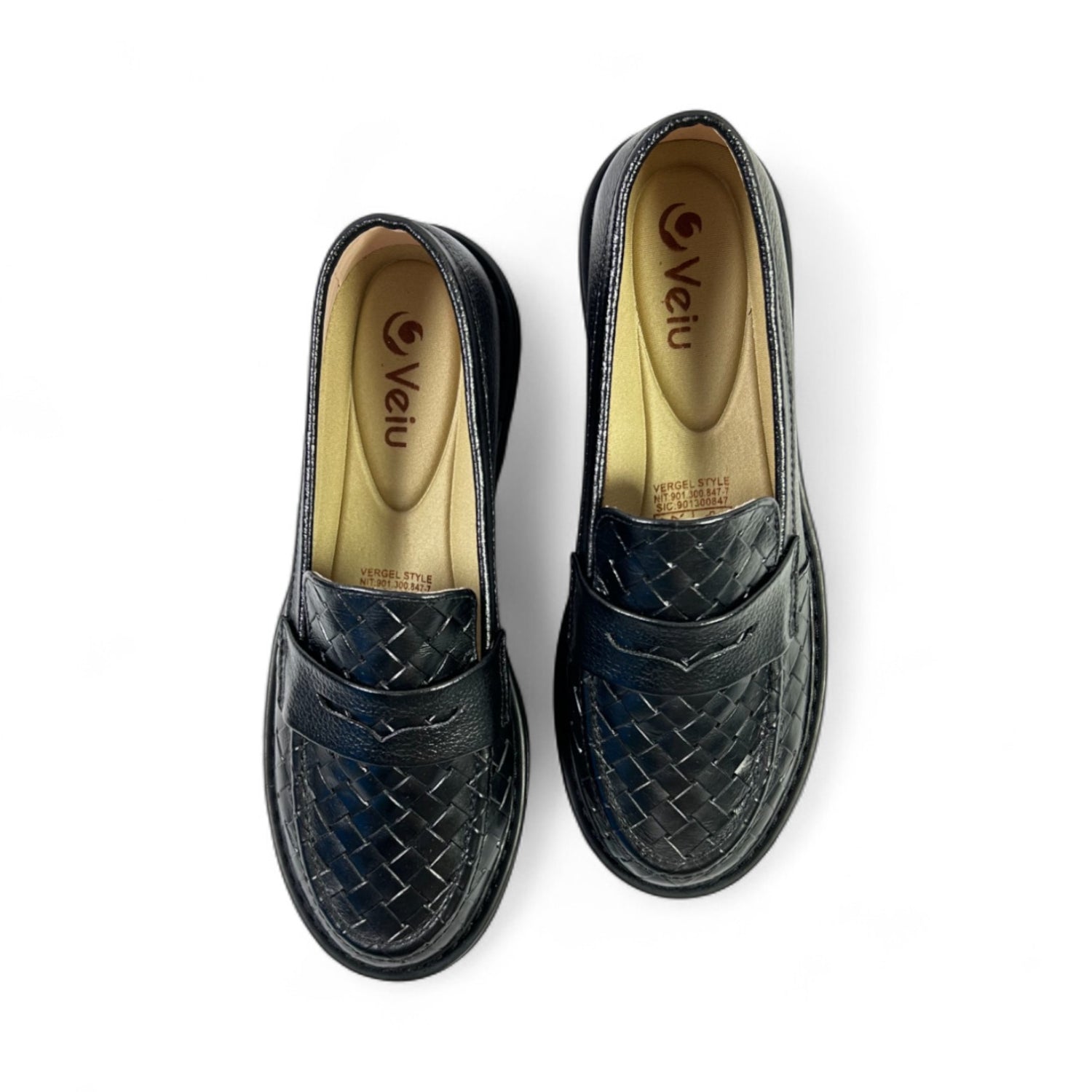 Mocasín canasta cuero D1-04340 Jordan