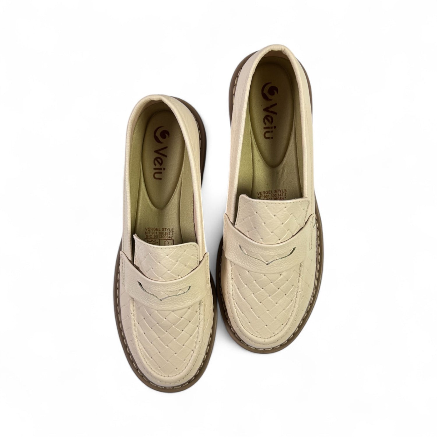 Mocasín canasta cuero D1-04340 Jordan