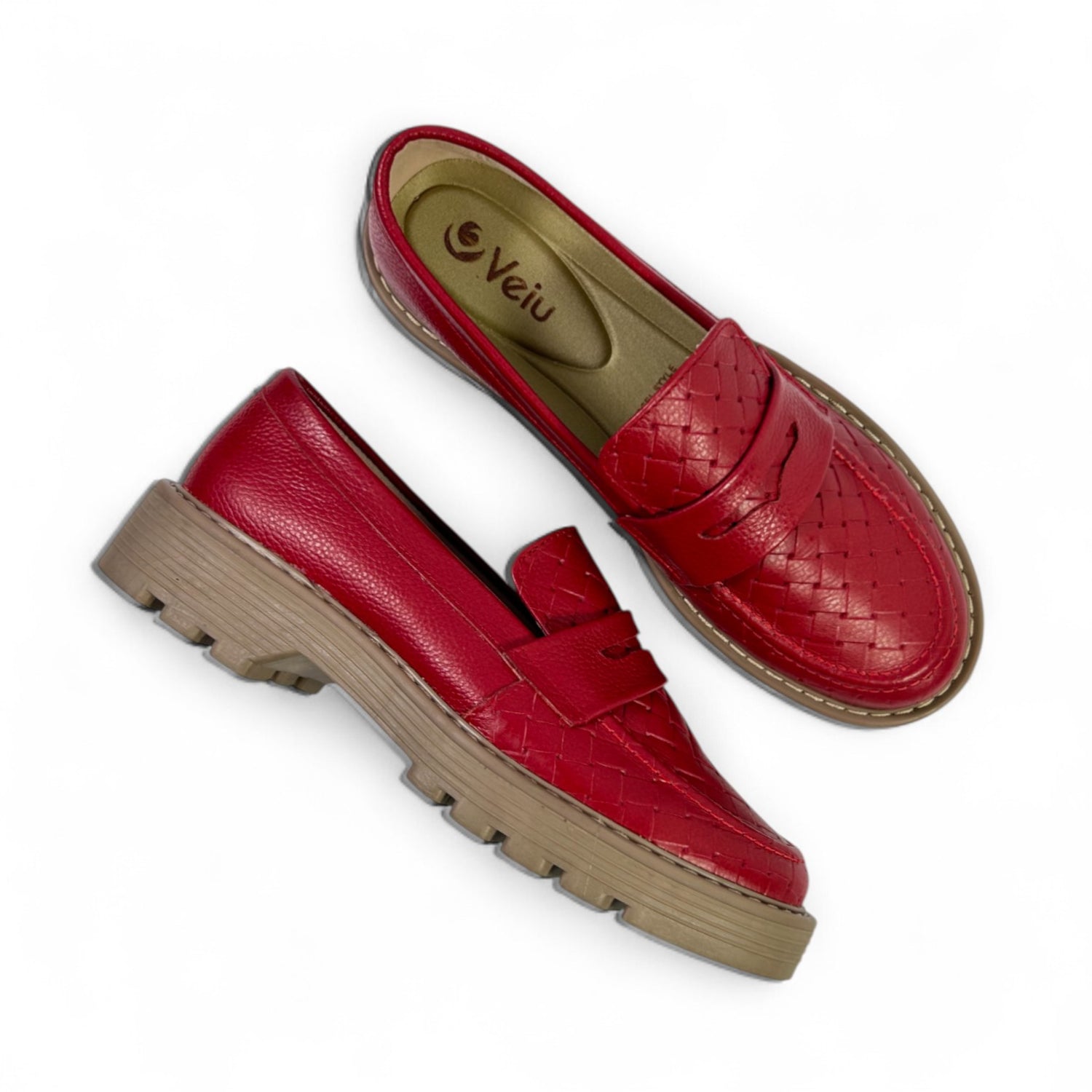 Mocasín canasta cuero D1-04340 Jordan