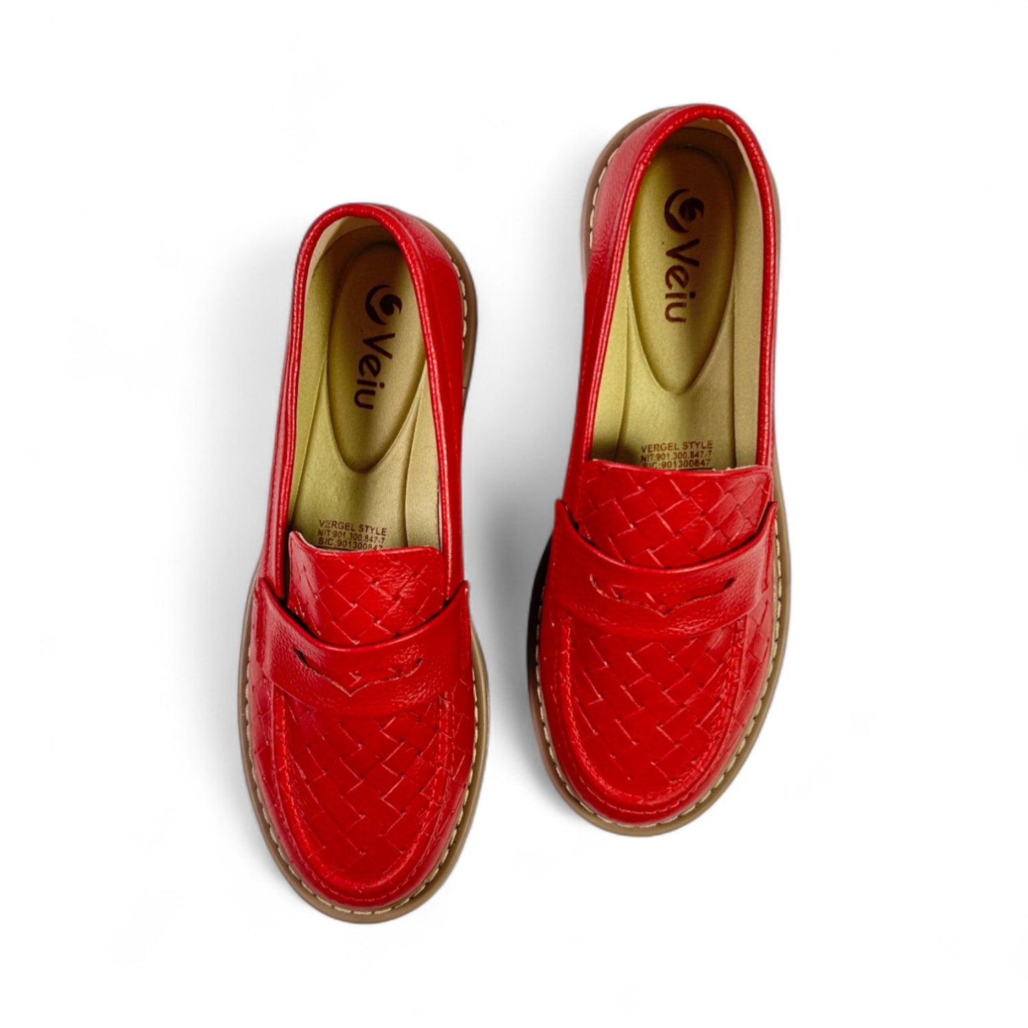 Mocasín canasta cuero D1-04340 Jordan