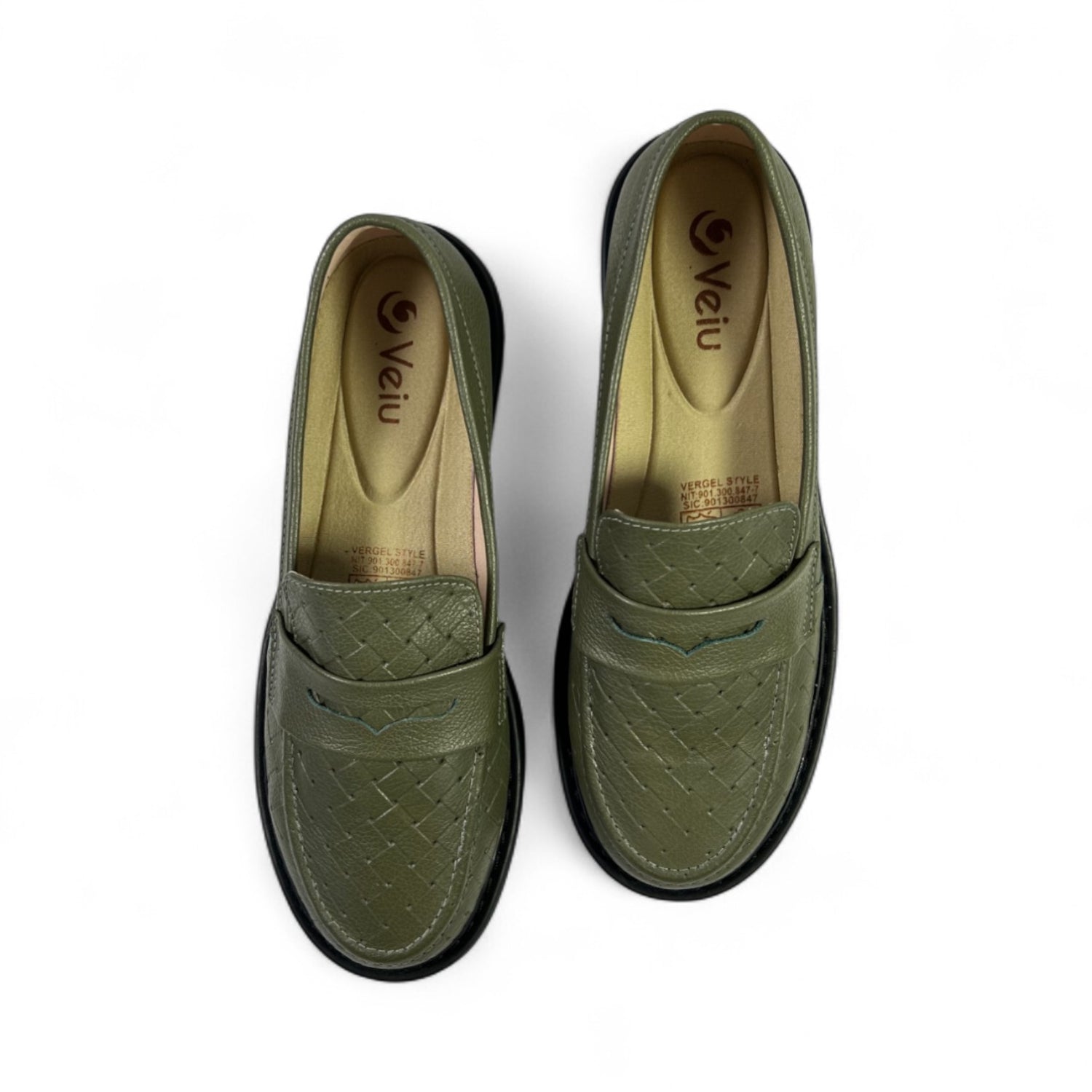 Mocasín canasta cuero D1-04340 Jordan