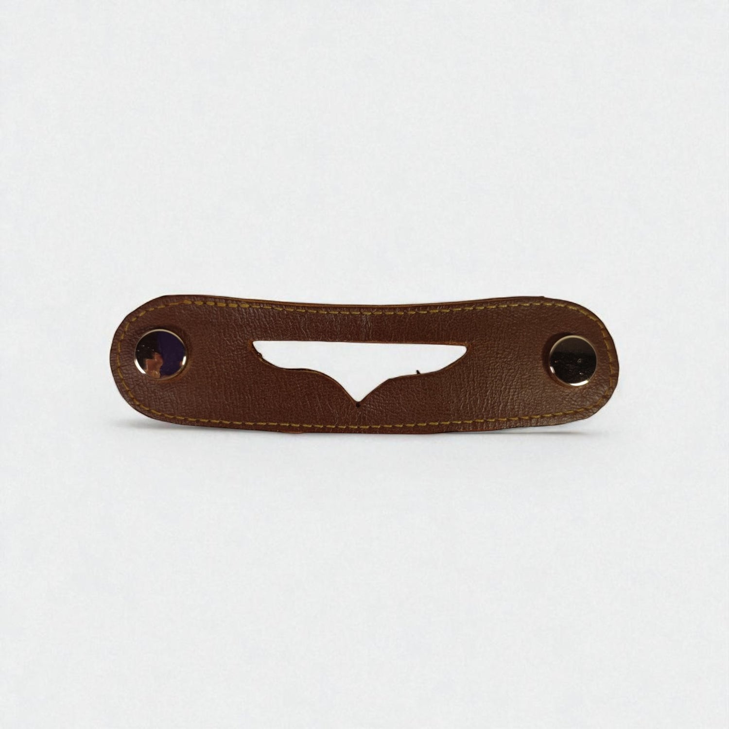 Detalle Antifaz clásico cuero (Intercambiable)