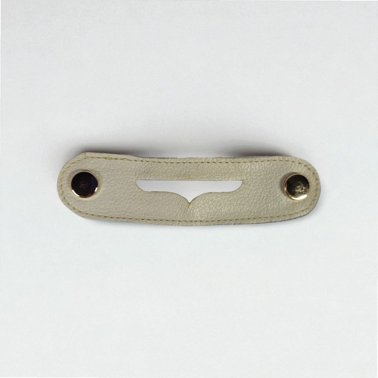 Detalle Antifaz clásico cuero (Intercambiable)